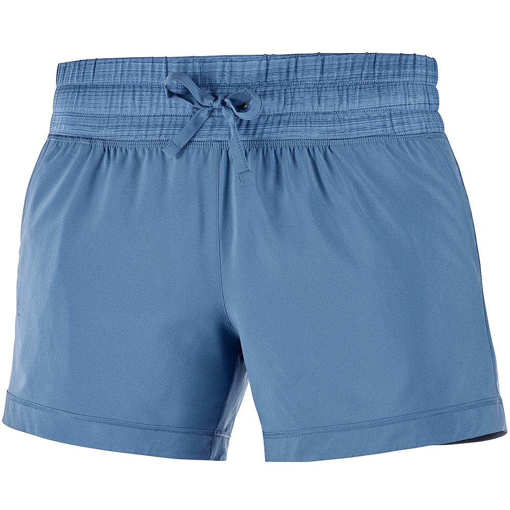 Salomon Singapore Womens Shorts - COMET W Blue | 61524-APLN